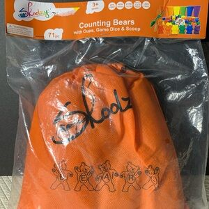NEW in Package Skoolzy Counting Rainbow Bears Set Preschooll Math Activity 71 pc